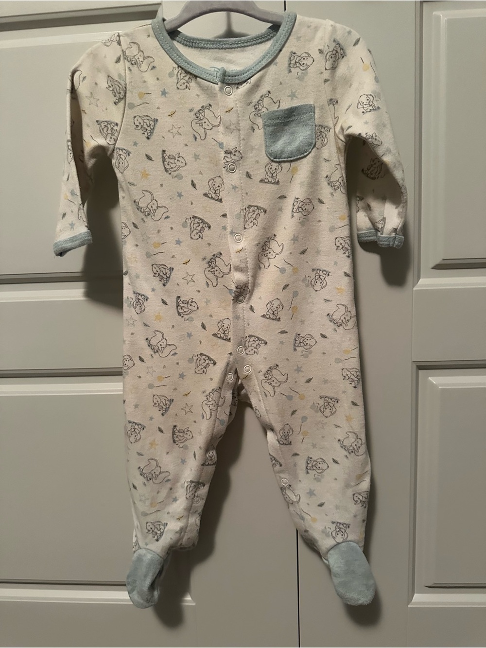 Disney Dumbo baby pajamas